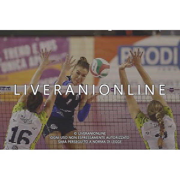 MyCicero volley Pesaro - Il Bisonte Firenze 10/12/2017 nella foto: Bokan Tatjana ©Claudio Zamagni/Agenzia Aldo Liverani 