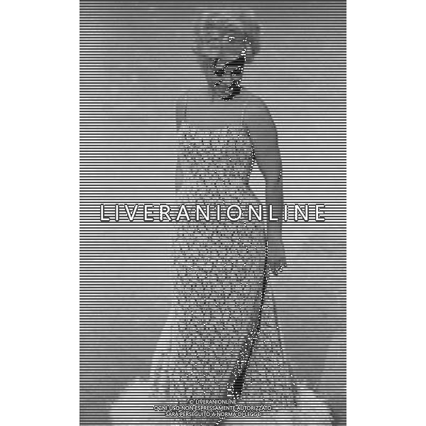 Le Prove e la registrazione della puntata del 12 febbraio 1966 di \' Studio Uno \' programma televisivo di varieta\' per la regia di Antonello Falqui, prodotto dalla Rai e trasmesso sul canale Programma Nazionale - RETROSPETTIVA nella foto Sandra Milo ©ARCHIVIO / AGENZIA ALDO LIVERANI SAS 