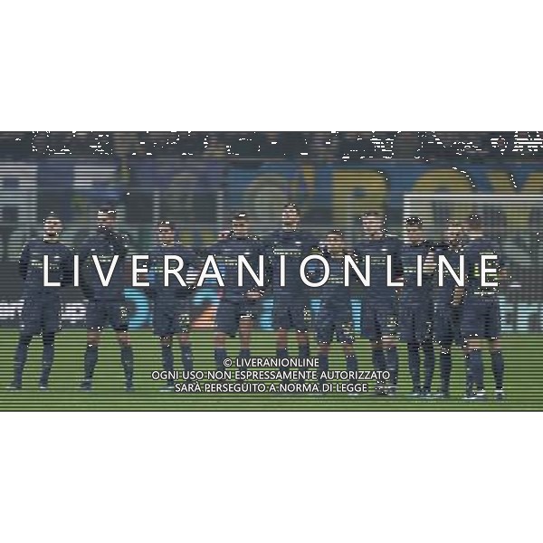 Coppa Italia TIM Cup 2017/2018 Ottavi di Finale Milano - 12.12.2017 Inter-Pordenone Nella Foto:i giocatori dellÕ inter aspettano i rigori /Ph.Vitez-Ag. Aldo Liverani