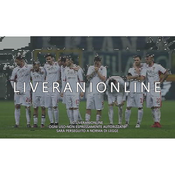 Coppa Italia TIM Cup 2017/2018 Ottavi di Finale Milano - 12.12.2017 Inter-Pordenone Nella Foto: i giocatori del pordenone aspettano i rigori /Ph.Vitez-Ag. Aldo Liverani