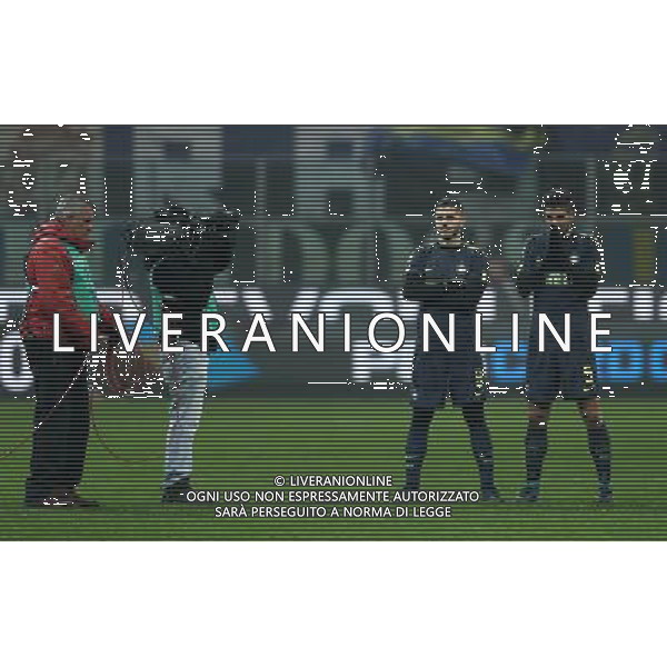 Coppa Italia TIM Cup 2017/2018 Ottavi di Finale Milano - 12.12.2017 Inter-Pordenone Nella Foto mauro icardi e roberto gagliardini aspettano i rigori /Ph.Vitez-Ag. Aldo Liverani