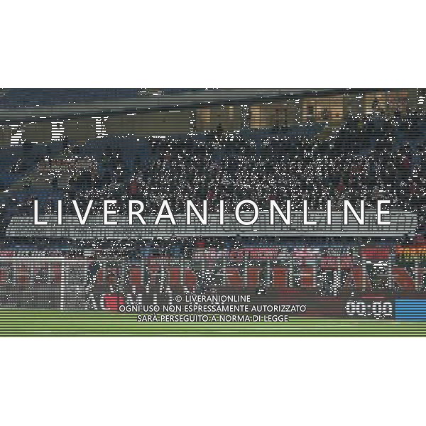 Coppa Italia TIM Cup 2017/2018 Ottavi di Finale Milano - 13.12.2017 Milan-Verona Nella Foto: striscione tifosi contro donnarumma /Ph.Vitez-Ag. Aldo Liverani