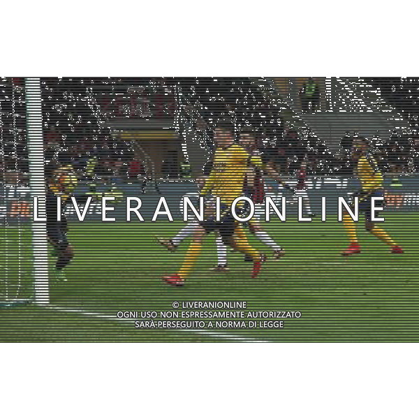 Coppa Italia TIM Cup 2017/2018 Ottavi di Finale Milano - 13.12.2017 Milan-Verona Nella Foto:suso gol /Ph.Vitez-Ag. Aldo Liverani