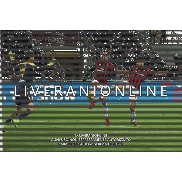 Coppa Italia TIM Cup 2017/2018 Ottavi di Finale Milano - 13.12.2017 Milan-Verona Nella Foto:occasione cutrone /Ph.Vitez-Ag. Aldo Liverani