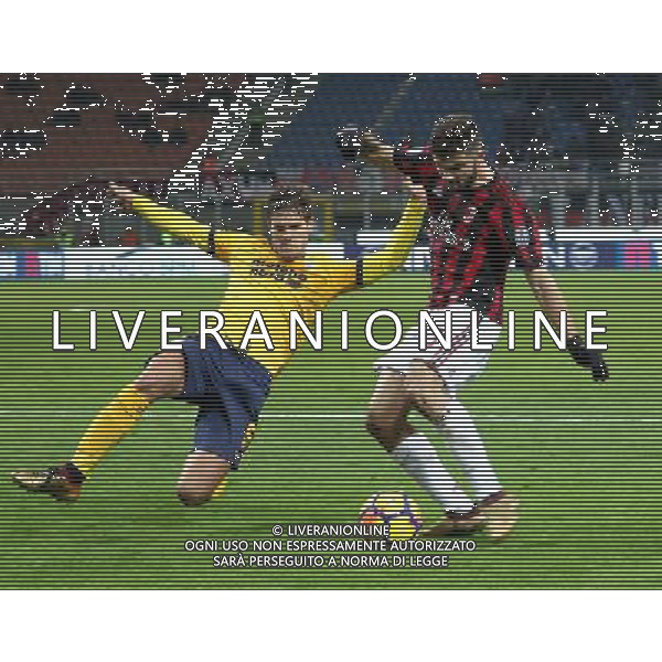 Coppa Italia TIM Cup 2017/2018 Ottavi di Finale Milano - 13.12.2017 Milan-Verona Nella Foto:occasione cutrone patrick /Ph.Vitez-Ag. Aldo Liverani