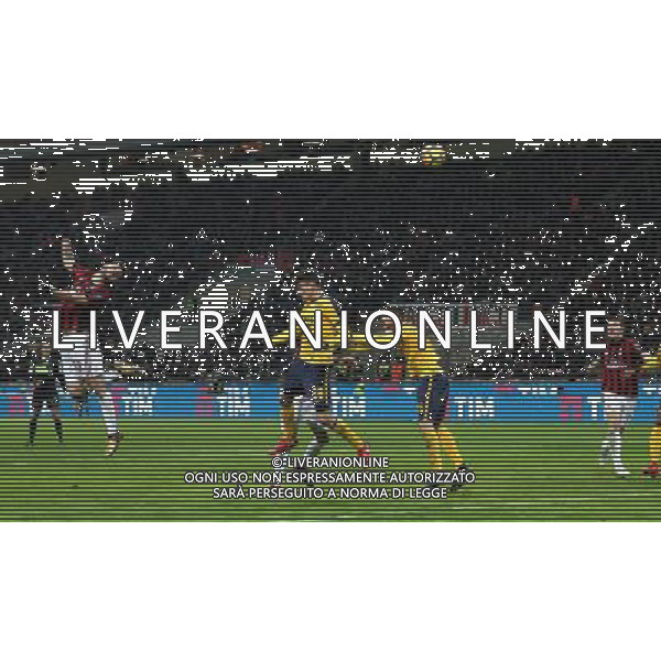 Coppa Italia TIM Cup 2017/2018 Ottavi di Finale Milano - 13.12.2017 Milan-Verona Nella Foto: patrick cutrone gol /Ph.Vitez-Ag. Aldo Liverani