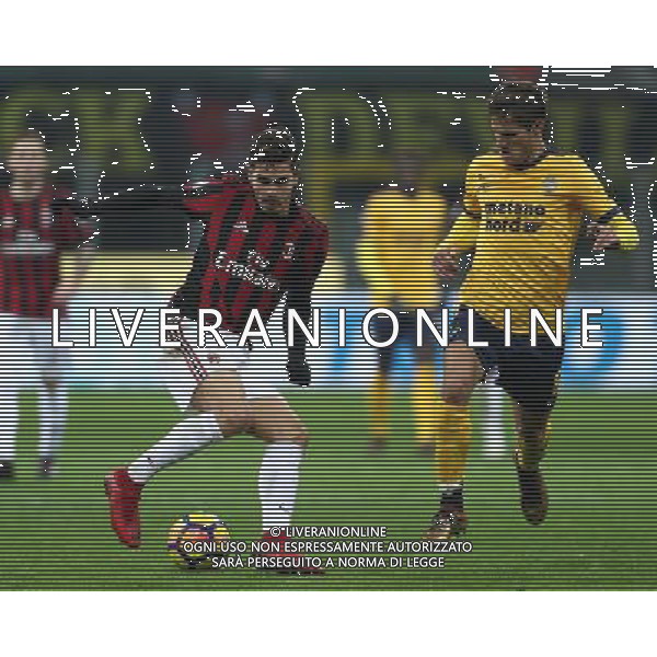 Coppa Italia TIM Cup 2017/2018 Ottavi di Finale Milano - 13.12.2017 Milan-Verona Nella Foto:andre silva /Ph.Vitez-Ag. Aldo Liverani