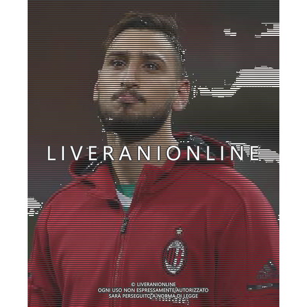Coppa Italia TIM Cup 2017/2018 Ottavi di Finale Milano - 13.12.2017 Milan-Verona Nella Foto: Gianluigi Donnarumma /Ph.Vitez-Ag. Aldo Liverani