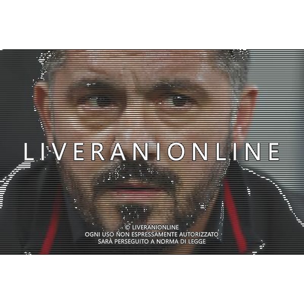 Coppa Italia TIM Cup 2017/2018 Ottavi di Finale Milano - 13.12.2017 Milan-Verona Nella Foto: Gennaro Gattuso /Ph.Vitez-Ag. Aldo Liverani
