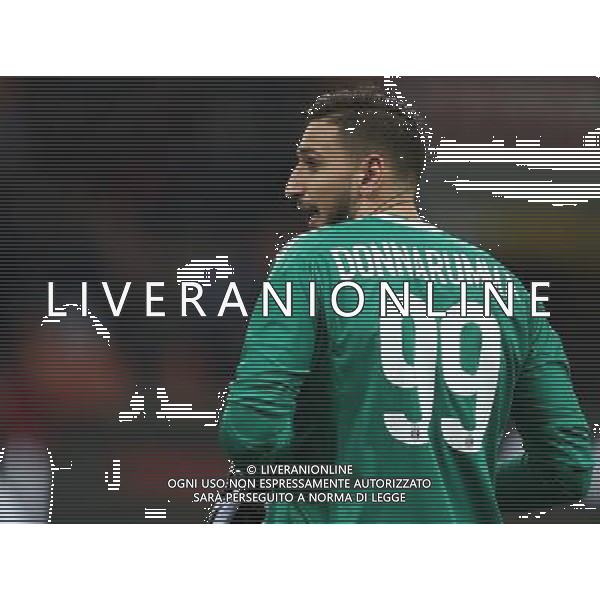Coppa Italia TIM Cup 2017/2018 Ottavi di Finale Milano - 13.12.2017 Milan-Verona Nella Foto: Gianluigi Donnarumma /Ph.Vitez-Ag. Aldo Liverani