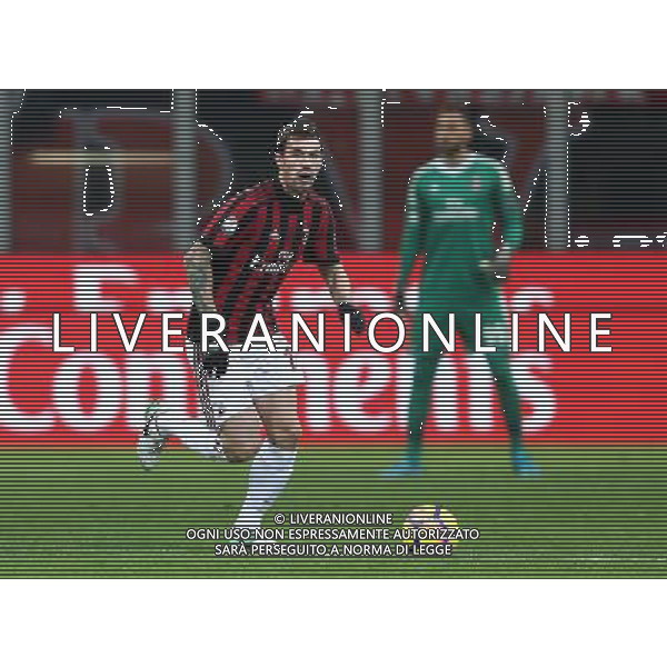 Coppa Italia TIM Cup 2017/2018 Ottavi di Finale Milano - 13.12.2017 Milan-Verona Nella Foto:Alessio Romagnoli /Ph.Vitez-Ag. Aldo Liverani