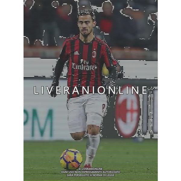 Coppa Italia TIM Cup 2017/2018 Ottavi di Finale Milano - 13.12.2017 Milan-Verona Nella Foto:Fernandez Suso /Ph.Vitez-Ag. Aldo Liverani