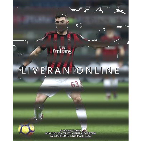 Coppa Italia TIM Cup 2017/2018 Ottavi di Finale Milano - 13.12.2017 Milan-Verona Nella Foto: Patrick Cutrone /Ph.Vitez-Ag. Aldo Liverani
