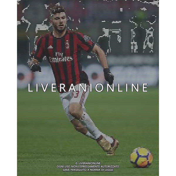 Coppa Italia TIM Cup 2017/2018 Ottavi di Finale Milano - 13.12.2017 Milan-Verona Nella Foto: Patrick Cutrone /Ph.Vitez-Ag. Aldo Liverani