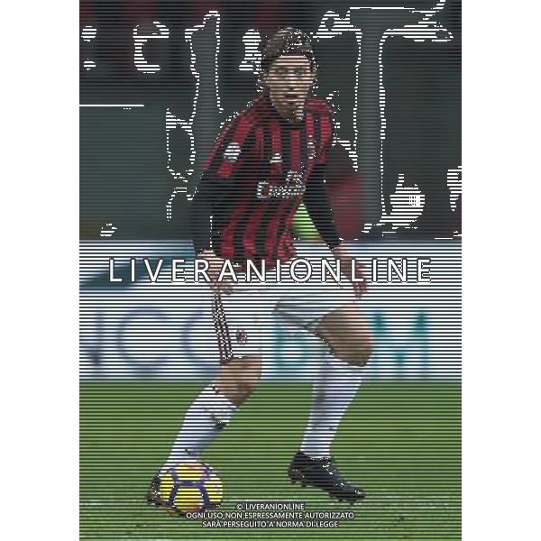 Coppa Italia TIM Cup 2017/2018 Ottavi di Finale Milano - 13.12.2017 Milan-Verona Nella Foto:Riccardo Montolivo /Ph.Vitez-Ag. Aldo Liverani