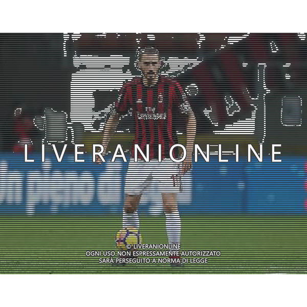 Coppa Italia TIM Cup 2017/2018 Ottavi di Finale Milano - 13.12.2017 Milan-Verona Nella Foto:Leonardo Bonucci /Ph.Vitez-Ag. Aldo Liverani