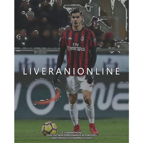 Coppa Italia TIM Cup 2017/2018 Ottavi di Finale Milano - 13.12.2017 Milan-Verona Nella Foto: Andre Silva /Ph.Vitez-Ag. Aldo Liverani