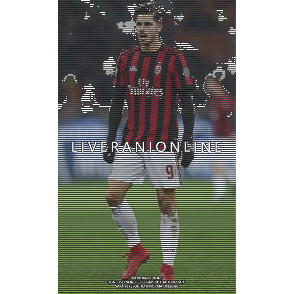 Coppa Italia TIM Cup 2017/2018 Ottavi di Finale Milano - 13.12.2017 Milan-Verona Nella Foto: Andre Silva /Ph.Vitez-Ag. Aldo Liverani
