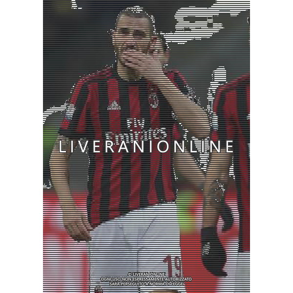 Coppa Italia TIM Cup 2017/2018 Ottavi di Finale Milano - 13.12.2017 Milan-Verona Nella Foto:Leonardo Bonucci /Ph.Vitez-Ag. Aldo Liverani