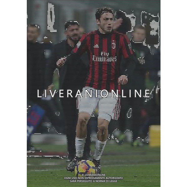 Coppa Italia TIM Cup 2017/2018 Ottavi di Finale Milano - 13.12.2017 Milan-Verona Nella Foto: Davide Calabria /Ph.Vitez-Ag. Aldo Liverani
