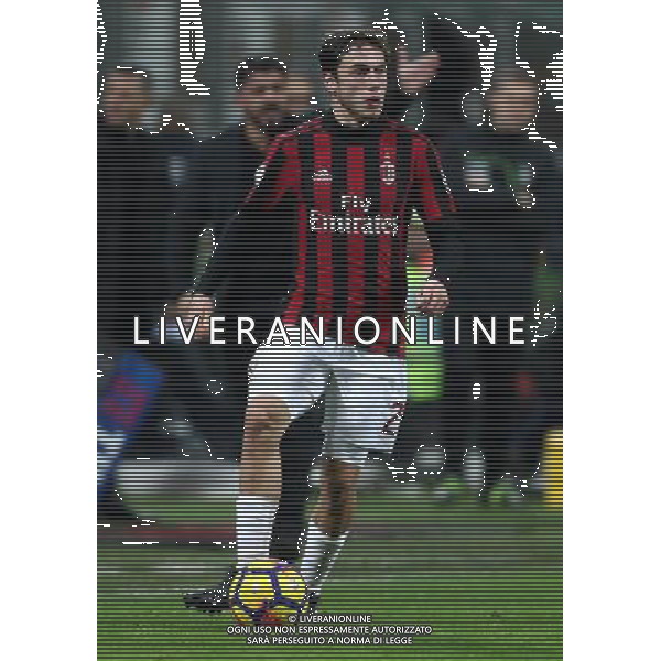 Coppa Italia TIM Cup 2017/2018 Ottavi di Finale Milano - 13.12.2017 Milan-Verona Nella Foto: Davide Calabria /Ph.Vitez-Ag. Aldo Liverani