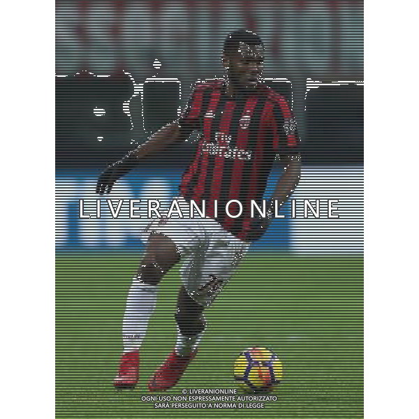 Coppa Italia TIM Cup 2017/2018 Ottavi di Finale Milano - 13.12.2017 Milan-Verona Nella Foto:Franck Kessie /Ph.Vitez-Ag. Aldo Liverani
