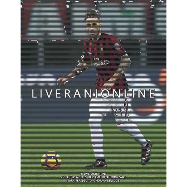 Coppa Italia TIM Cup 2017/2018 Ottavi di Finale Milano - 13.12.2017 Milan-Verona Nella Foto: Lucas Biglia /Ph.Vitez-Ag. Aldo Liverani