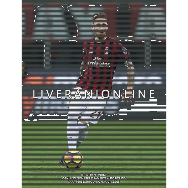 Coppa Italia TIM Cup 2017/2018 Ottavi di Finale Milano - 13.12.2017 Milan-Verona Nella Foto: Lucas Biglia /Ph.Vitez-Ag. Aldo Liverani