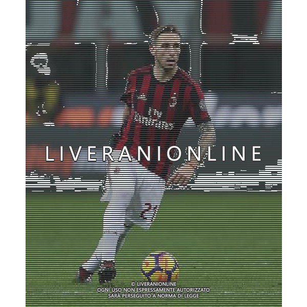 Coppa Italia TIM Cup 2017/2018 Ottavi di Finale Milano - 13.12.2017 Milan-Verona Nella Foto: Lucas Biglia /Ph.Vitez-Ag. Aldo Liverani
