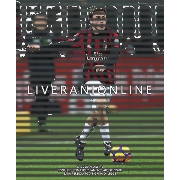 Coppa Italia TIM Cup 2017/2018 Ottavi di Finale Milano - 13.12.2017 Milan-Verona Nella Foto: Davide Calabria /Ph.Vitez-Ag. Aldo Liverani