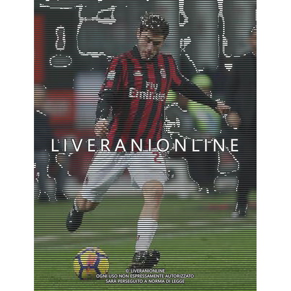 Coppa Italia TIM Cup 2017/2018 Ottavi di Finale Milano - 13.12.2017 Milan-Verona Nella Foto: Davide Calabria /Ph.Vitez-Ag. Aldo Liverani