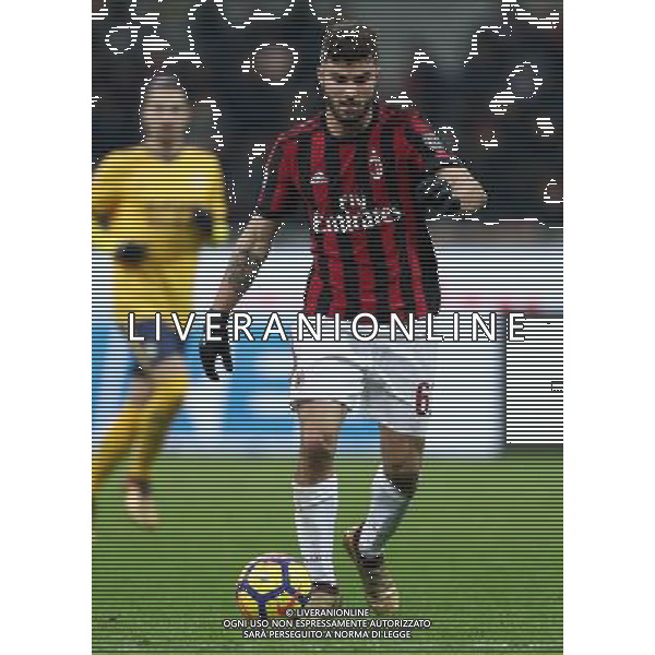 Coppa Italia TIM Cup 2017/2018 Ottavi di Finale Milano - 13.12.2017 Milan-Verona Nella Foto: Patrick Cutrone /Ph.Vitez-Ag. Aldo Liverani