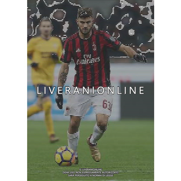 Coppa Italia TIM Cup 2017/2018 Ottavi di Finale Milano - 13.12.2017 Milan-Verona Nella Foto: Patrick Cutrone /Ph.Vitez-Ag. Aldo Liverani