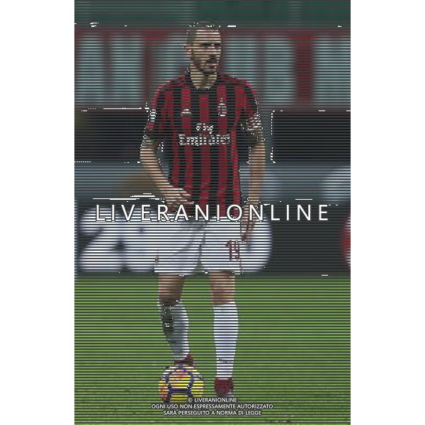 Coppa Italia TIM Cup 2017/2018 Ottavi di Finale Milano - 13.12.2017 Milan-Verona Nella Foto:Leonardo Bonucci /Ph.Vitez-Ag. Aldo Liverani