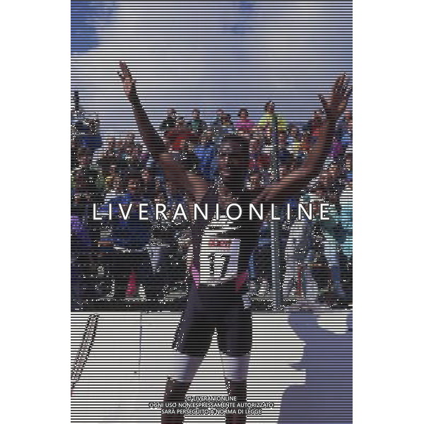 RETROSPETTIVA MICHAEL JOHNSON ATLETA NELLA FOTO MICHAEL JOHNSON AG ALDO LIVERANI SAS