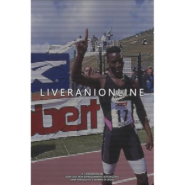 RETROSPETTIVA MICHAEL JOHNSON ATLETA NELLA FOTO MICHAEL JOHNSON AG ALDO LIVERANI SAS