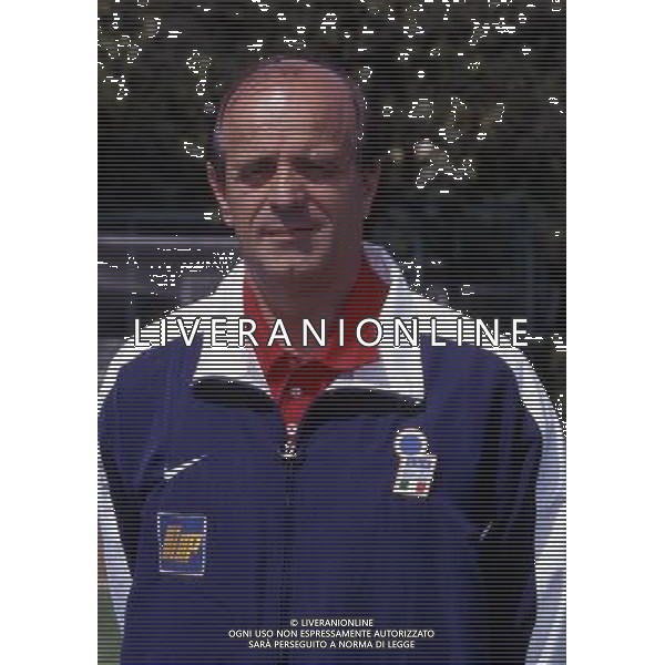 RETROSPETTIVA COMMUNARDO NICCOLAI CALCIATORE NELLA FOTO COMMUNARDO NICCOLAI CON LA NAZIONALE ITALIANA AG ALDO LIVERANI SAS