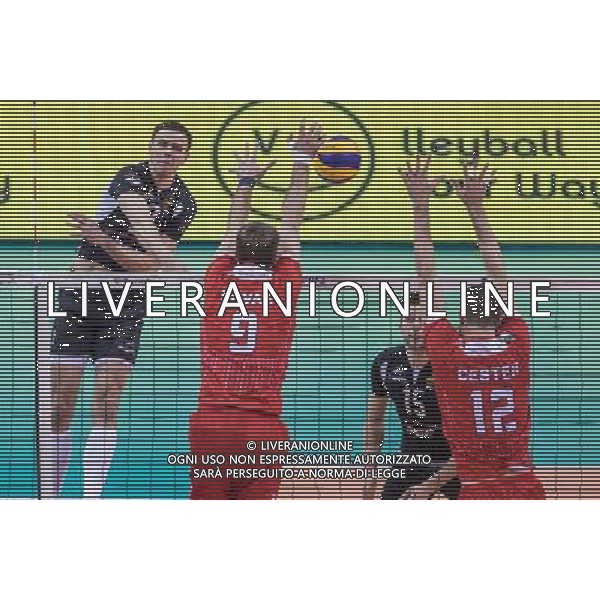 2017.12.16 KRAKOW FIVB KLUBOWE MISTRZOSTWA SWIATA W PILCE SIATKOWEJ MEZCZYZN CUCINE LUBE CIVITANOVA - PGE SKRA BELCHATOW NZ MARIUSZ WLAZLY FOT JAKUB GRUCA / FOKUSMEDIA.COM.PL / NEWSPIX.PL --- Newspix.pl *** Local Caption *** www.newspix.pl mail us: info@newspix.pl call us: 0048 022 23 22 222 --- Polish Picture Agency by Ringier Axel Springer Poland / AGENZIA ALDO LIVERANI SAS - ITALY ONLY - EDITORIAL USE ONLY - Lube Civitanova - PGE Skra Belchatow semifinale del Mondiale per Club 2017 di volley maschile a Cracovia 16 dicembre 2017 