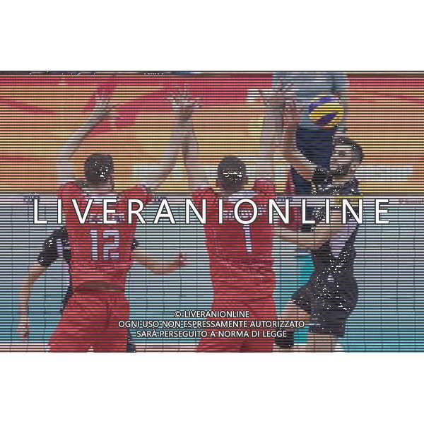 2017.12.16 KRAKOW FIVB KLUBOWE MISTRZOSTWA SWIATA W PILCE SIATKOWEJ MEZCZYZN CUCINE LUBE CIVITANOVA - PGE SKRA BELCHATOW NZ MILAD EBADIPOUR GHARA FOT JAKUB GRUCA / FOKUSMEDIA.COM.PL / NEWSPIX.PL --- Newspix.pl *** Local Caption *** www.newspix.pl mail us: info@newspix.pl call us: 0048 022 23 22 222 --- Polish Picture Agency by Ringier Axel Springer Poland / AGENZIA ALDO LIVERANI SAS - ITALY ONLY - EDITORIAL USE ONLY - Lube Civitanova - PGE Skra Belchatow semifinale del Mondiale per Club 2017 di volley maschile a Cracovia 16 dicembre 2017 