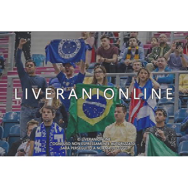 2017.12.16 KRAKOW FIVB KLUBOWE MISTRZOSTWA SWIATA W PILCE SIATKOWEJ MEZCZYZN SADA CRUZEIRO - ZENIT KAZAN NZ KIBICE FOT JAKUB GRUCA / FOKUSMEDIA.COM.PL / NEWSPIX.PL --- Newspix.pl *** Local Caption *** www.newspix.pl mail us: info@newspix.pl call us: 0048 022 23 22 222 --- Polish Picture Agency by Ringier Axel Springer Poland / AGENZIA ALDO LIVERANI SAS - ITALY ONLY - EDITORIAL USE ONLY - SADA CRUZEIRO - ZENIT KAZAN semifinale del Mondiale per Club 2017 di volley maschile a Cracovia 16 dicembre 2017 