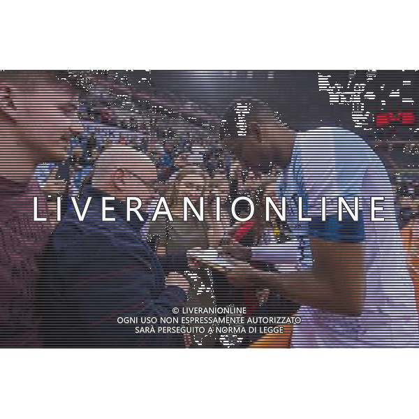 2017.12.16 KRAKOW FIVB KLUBOWE MISTRZOSTWA SWIATA W PILCE SIATKOWEJ MEZCZYZN SADA CRUZEIRO - ZENIT KAZAN NZ WILFREDO LEON FOT JAKUB GRUCA / FOKUSMEDIA.COM.PL / NEWSPIX.PL --- Newspix.pl *** Local Caption *** www.newspix.pl mail us: info@newspix.pl call us: 0048 022 23 22 222 --- Polish Picture Agency by Ringier Axel Springer Poland / AGENZIA ALDO LIVERANI SAS - ITALY ONLY - EDITORIAL USE ONLY - SADA CRUZEIRO - ZENIT KAZAN semifinale del Mondiale per Club 2017 di volley maschile a Cracovia 16 dicembre 2017 