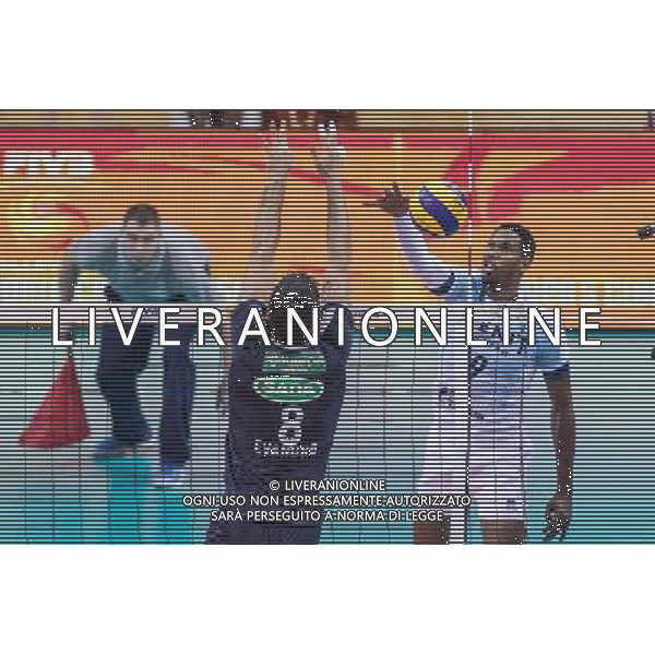 2017.12.16 KRAKOW FIVB KLUBOWE MISTRZOSTWA SWIATA W PILCE SIATKOWEJ MEZCZYZN SADA CRUZEIRO - ZENIT KAZAN NZ WILFREDO LEON FOT JAKUB GRUCA / FOKUSMEDIA.COM.PL / NEWSPIX.PL --- Newspix.pl *** Local Caption *** www.newspix.pl mail us: info@newspix.pl call us: 0048 022 23 22 222 --- Polish Picture Agency by Ringier Axel Springer Poland / AGENZIA ALDO LIVERANI SAS - ITALY ONLY - EDITORIAL USE ONLY - SADA CRUZEIRO - ZENIT KAZAN semifinale del Mondiale per Club 2017 di volley maschile a Cracovia 16 dicembre 2017 