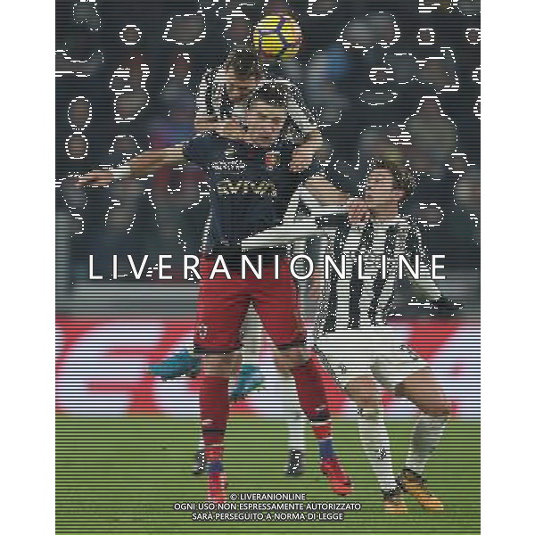 Coppa Italia TIM Cup 2017/2018 Ottavi di Finale Torino - 20.12.2017 Juventus-Genoa Nella Foto:galabinov - lichtsteiner - bernardeschi /Ph.Vitez-Ag. Aldo Liverani