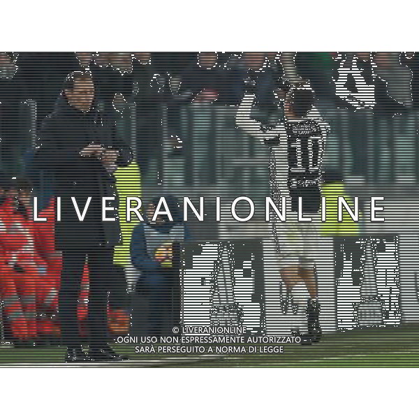 Coppa Italia TIM Cup 2017/2018 Ottavi di Finale Torino - 20.12.2017 Juventus-Genoa Nella Foto:dybala paulo esulta massimiliano allegri /Ph.Vitez-Ag. Aldo Liverani