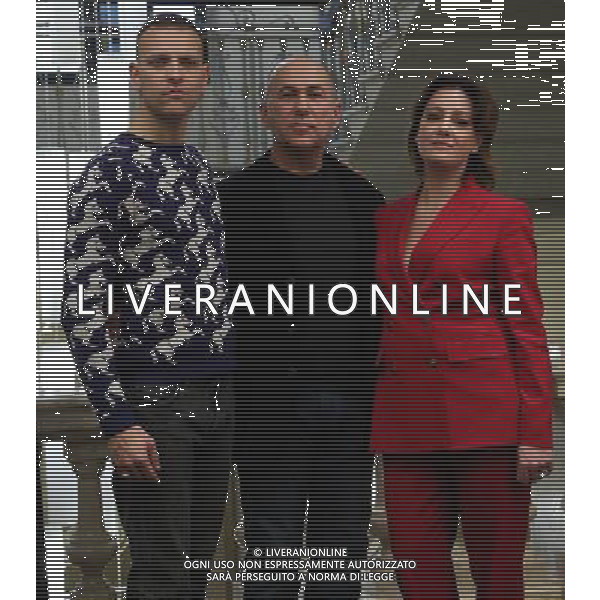 Photocall del Film \'Napoli velata\' di Ferzan Ozpetek Milano - 21.12.2017 Nella Foto: Ferzan Ozpetek - Giovanna Mezzogiorno - Alessandro Borghi /Ph.Vitez-Ag. Aldo Liverani