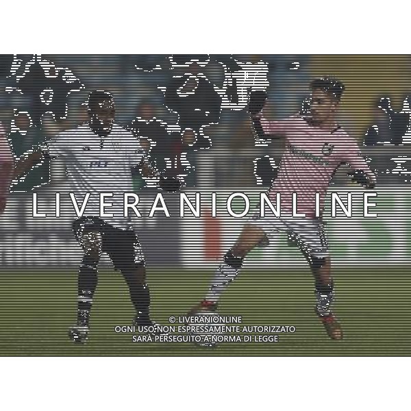 CESENA - PALERMO Campionato di Calcio serie B ConTe.it 21/12/2017 nella foto: Coronado Igor JALLOW LAMIN Â©Claudio Zamagni/Agenzia Aldo Liverani Coronado Igor JALLOW LAMIN during Serie B conTe.it match between Cesena and Palermo at Stadio Orogel Dino Manuzzi on December 21, 2017 in Cesena, Italy. photo credit by Claudio Zamagni/Aldo Liverani Photo Agency 