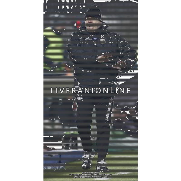 CESENA - PALERMO Campionato di Calcio serie B ConTe.it 21/12/2017 nella foto: Allenatore Bruno Tedino Â©Claudio Zamagni/Agenzia Aldo Liverani Coach Bruno Tedino during Serie B conTe.it match between Cesena and Palermo at Stadio Orogel Dino Manuzzi on December 21, 2017 in Cesena, Italy. photo credit by Claudio Zamagni/Aldo Liverani Photo Agency 