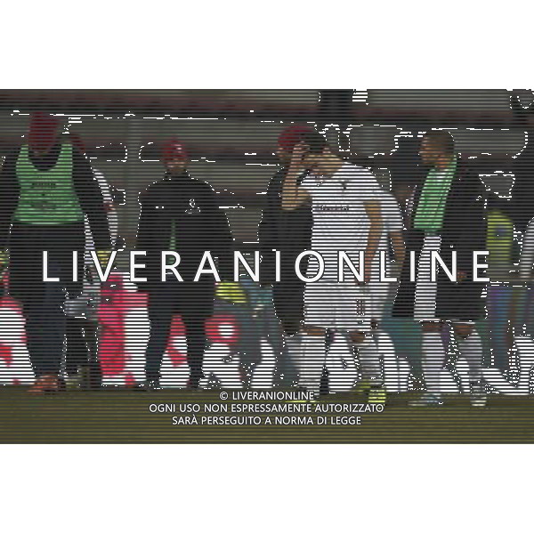 Bassano Virtus - Alma Juventus Fano Campionato di calcio Serie C girone B 22/12/2017 nella foto: delusione Varano Federico Â©Claudio Zamagni/Agenzia Aldo Liverani 