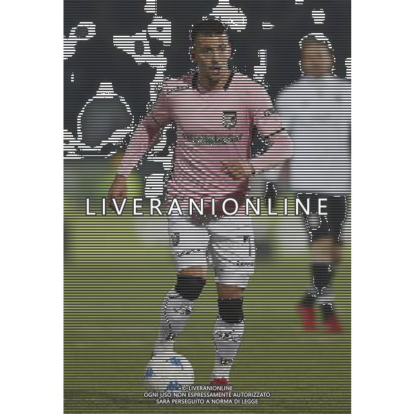 CESENA - PALERMO Campionato di Calcio serie B ConTe.it 21/12/2017 nella foto: Trajkovski Aleksandar Â©Claudio Zamagni/Agenzia Aldo Liverani Trajkovski Aleksandarduring Serie B conTe.it match between Cesena and Palermo at Stadio Orogel Dino Manuzzi on December 21, 2017 in Cesena, Italy. photo credit by Claudio Zamagni/Aldo Liverani Photo Agency 