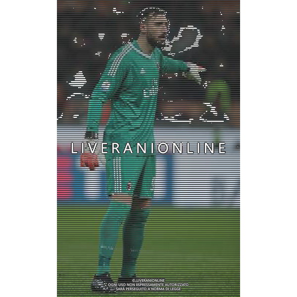 Coppa Italia TIM Cup 2017/2018 Quarti di Finale Milano - 27.12.2017 Milan-Inter Nella Foto: antonio donnarumma /Ph.Vitez-Ag. Aldo Liverani